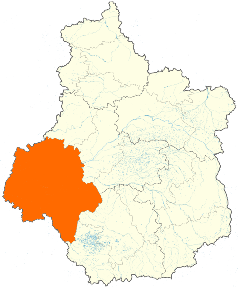 Carte de l'Indre-et-Loire (37)