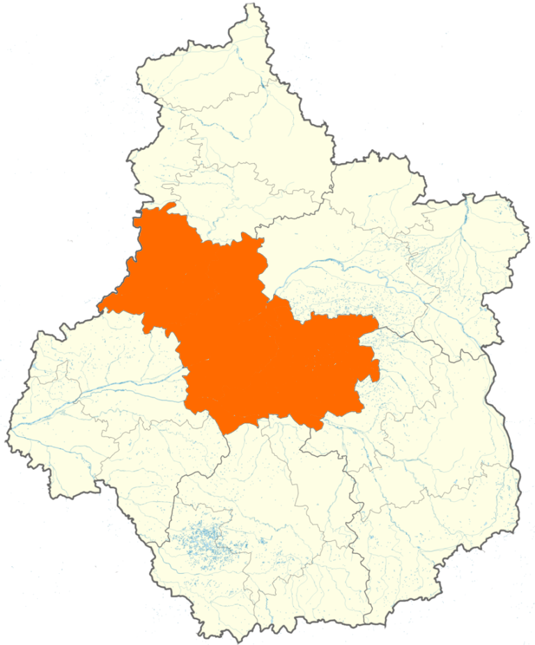 Carte du Loir-et-Cher (41)