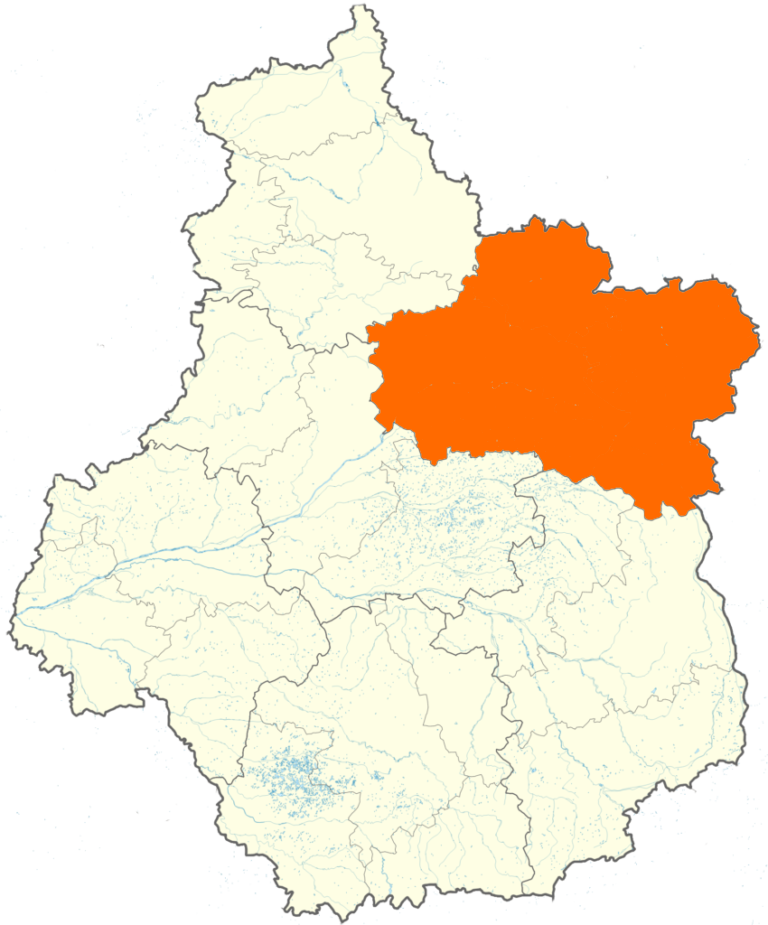 Carte du Loiret (45)