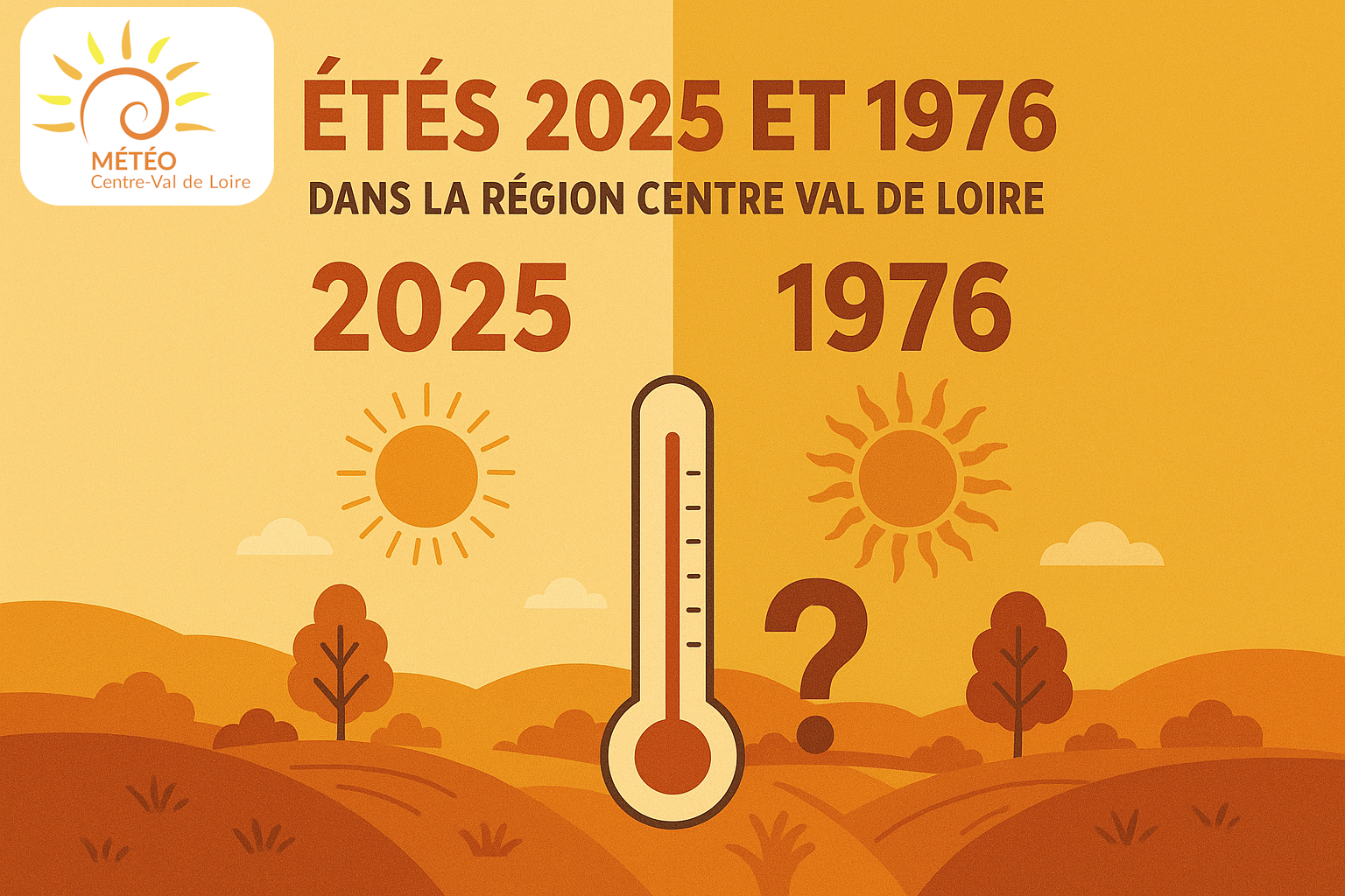 DE 1976 A 2025 : DEUX ETES MARQUANTS EN REGION CENTRE – VAL DE LOIRE