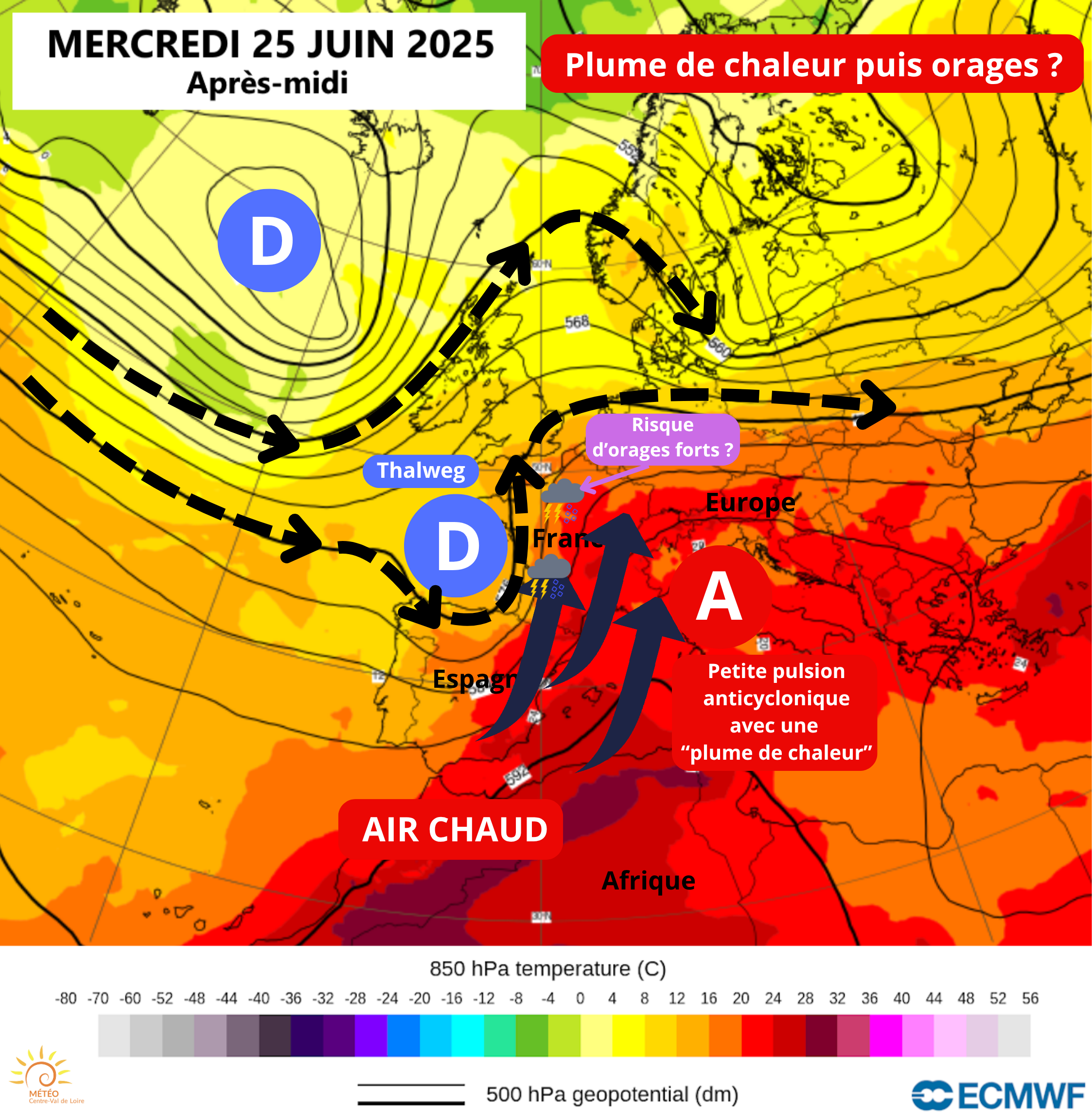 ORAGES DU 25 JUIN 2025 : RAFALES DESTRUCTRICES A SUEVRES (41)