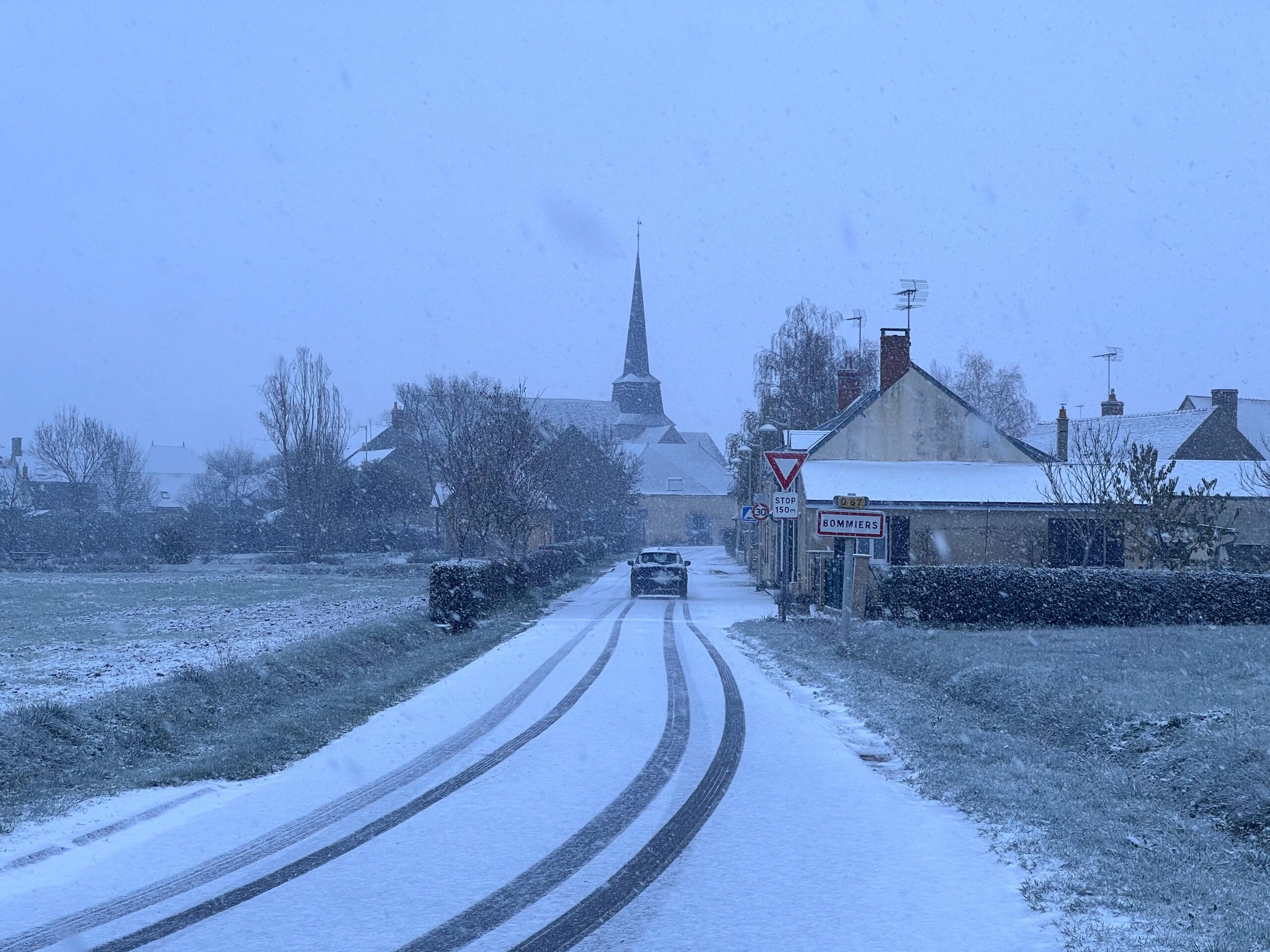 [BILAN DU 21 NOVEMBRE] – GELEES ET NOUVELLES CHUTES DE NEIGE DANS LE CENTRE – VAL DE LOIRE