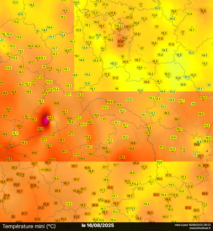 [BILAN] – SUIVI DE L&rsquo;EPISODE DE CHALEUR ET DE CANICULE – AOUT 2025