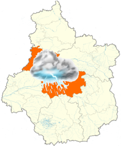 Carte orages 41