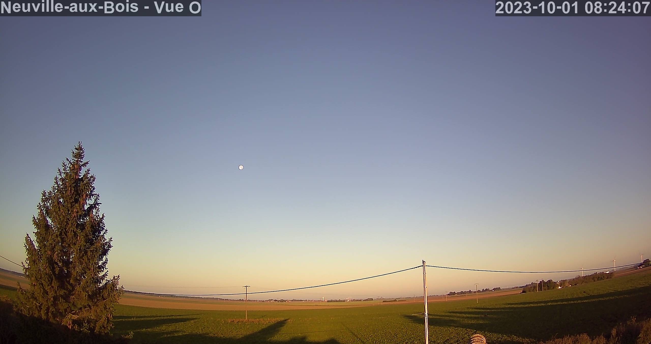 Vue de la webcam de Neuville-aux-Bois - Loiret (45)