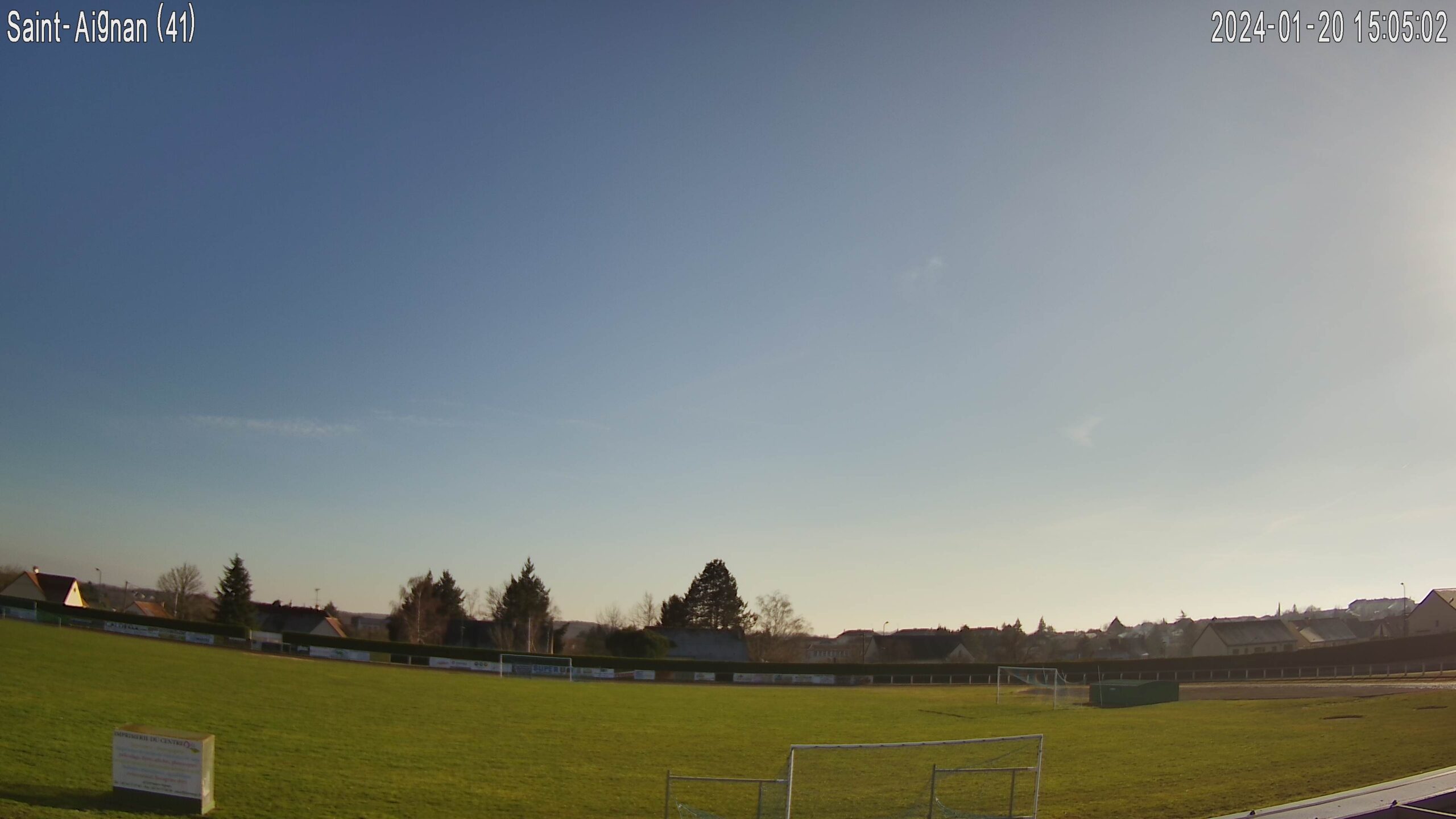 NOUVELLE WEBCAM MÉTÉO À SAINT-AIGNAN (LOIR-ET-CHER)