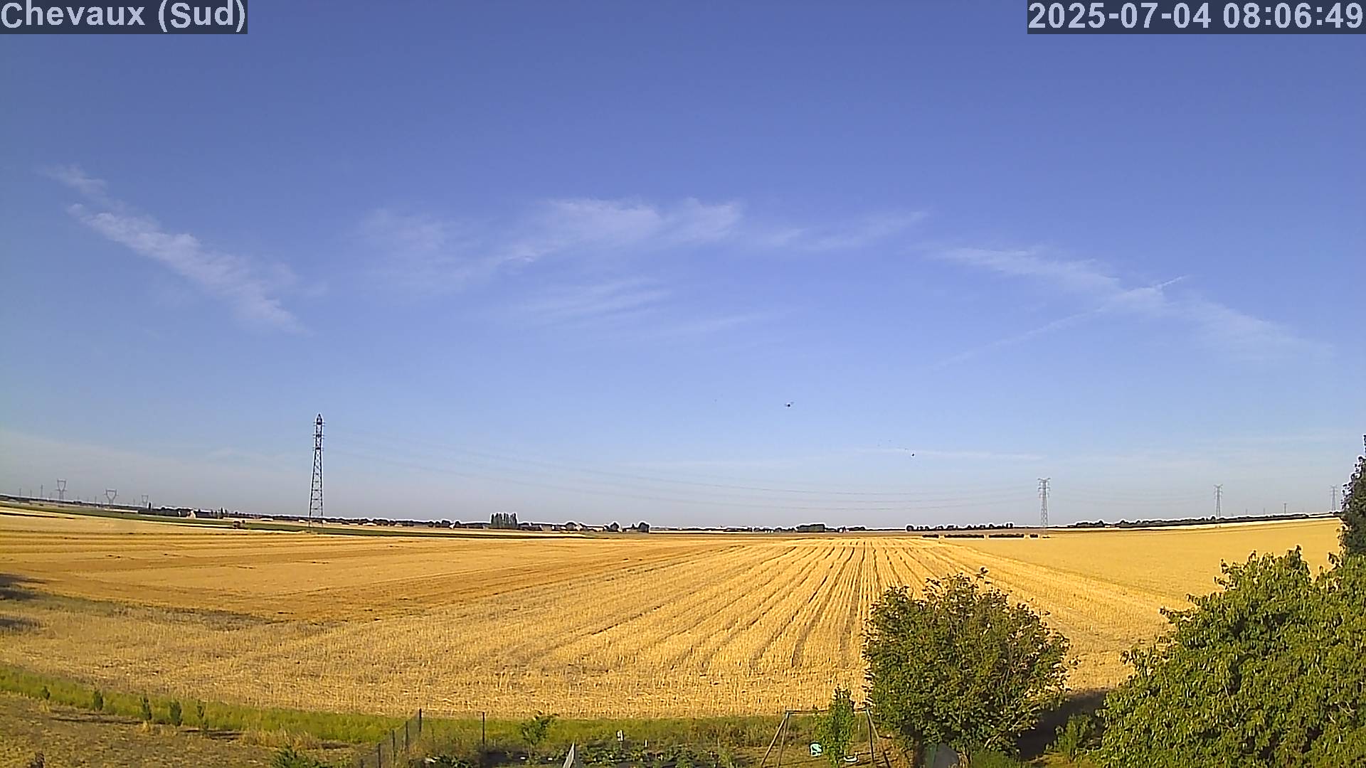 [RESEAU] – WEBCAM MÉTÉO A SOUGY – CHEVAUX (LOIRET – 45)