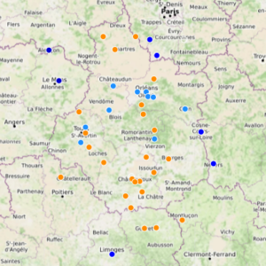 Localisation de la webcam de Neuville-aux-Bois