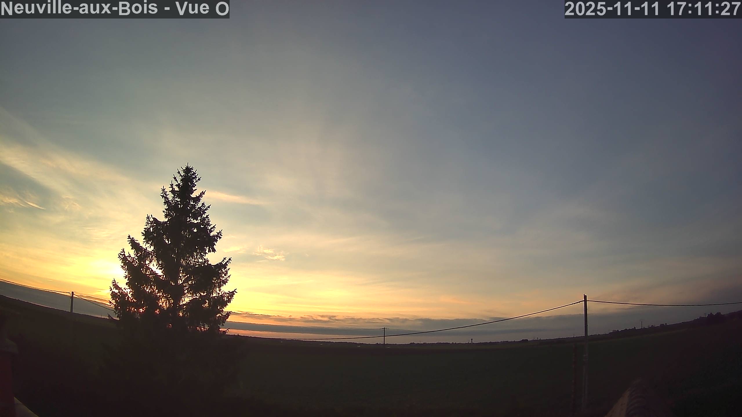 Vue de la webcam de Neuville-aux-Bois (Loiret - 45)