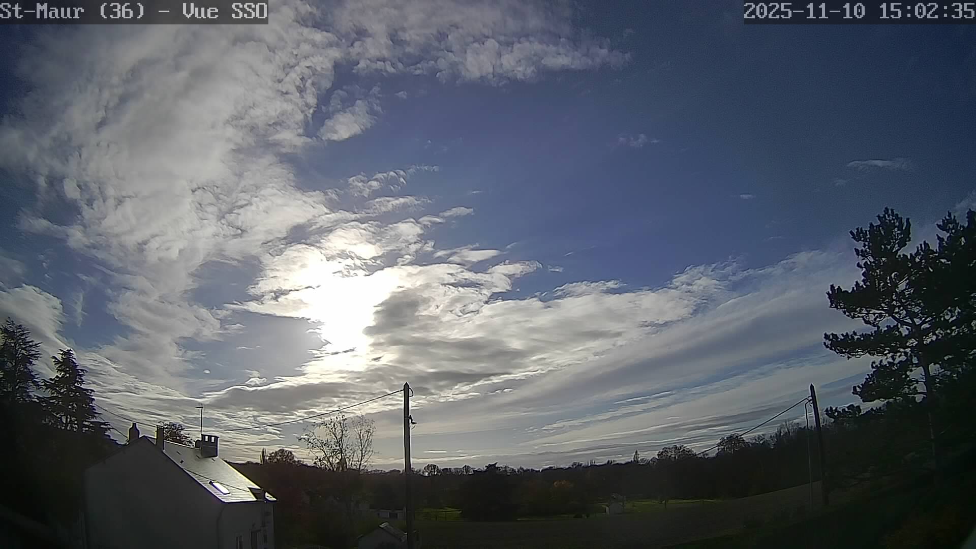 Vue de la webcam de Saint-Maur (Indre - 36)