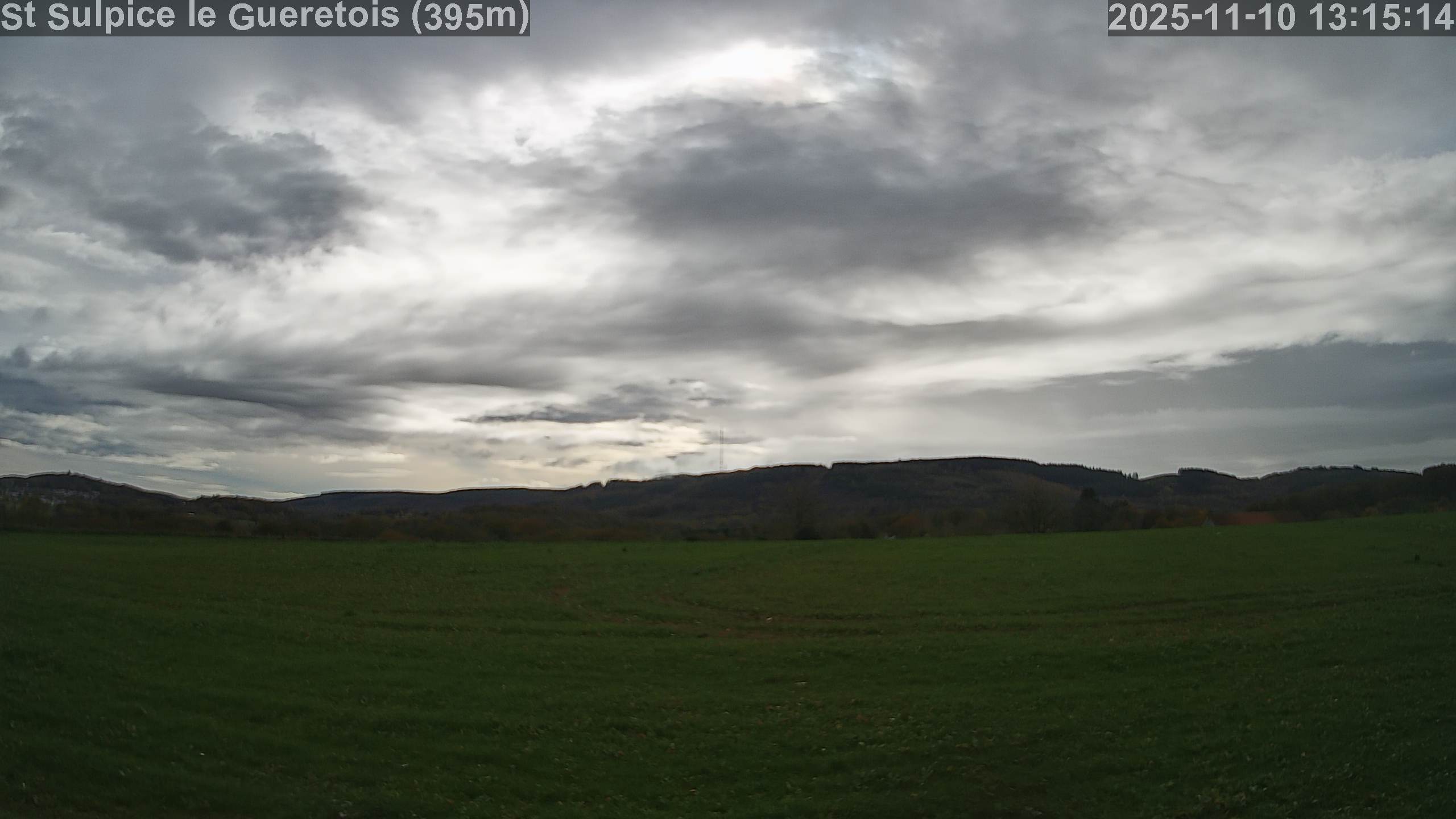 Vue de la webcam météo de Saint-Sulpice-le-Guéretois (23)