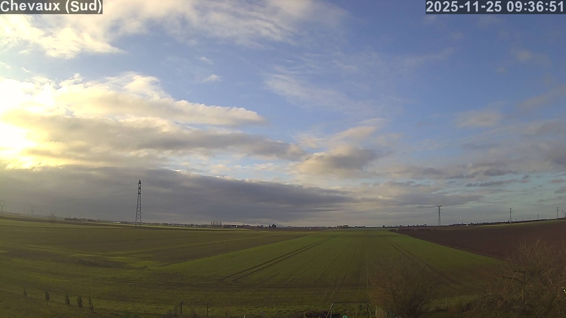 Vue de la webcam de Sougy - Chevaux (45)
