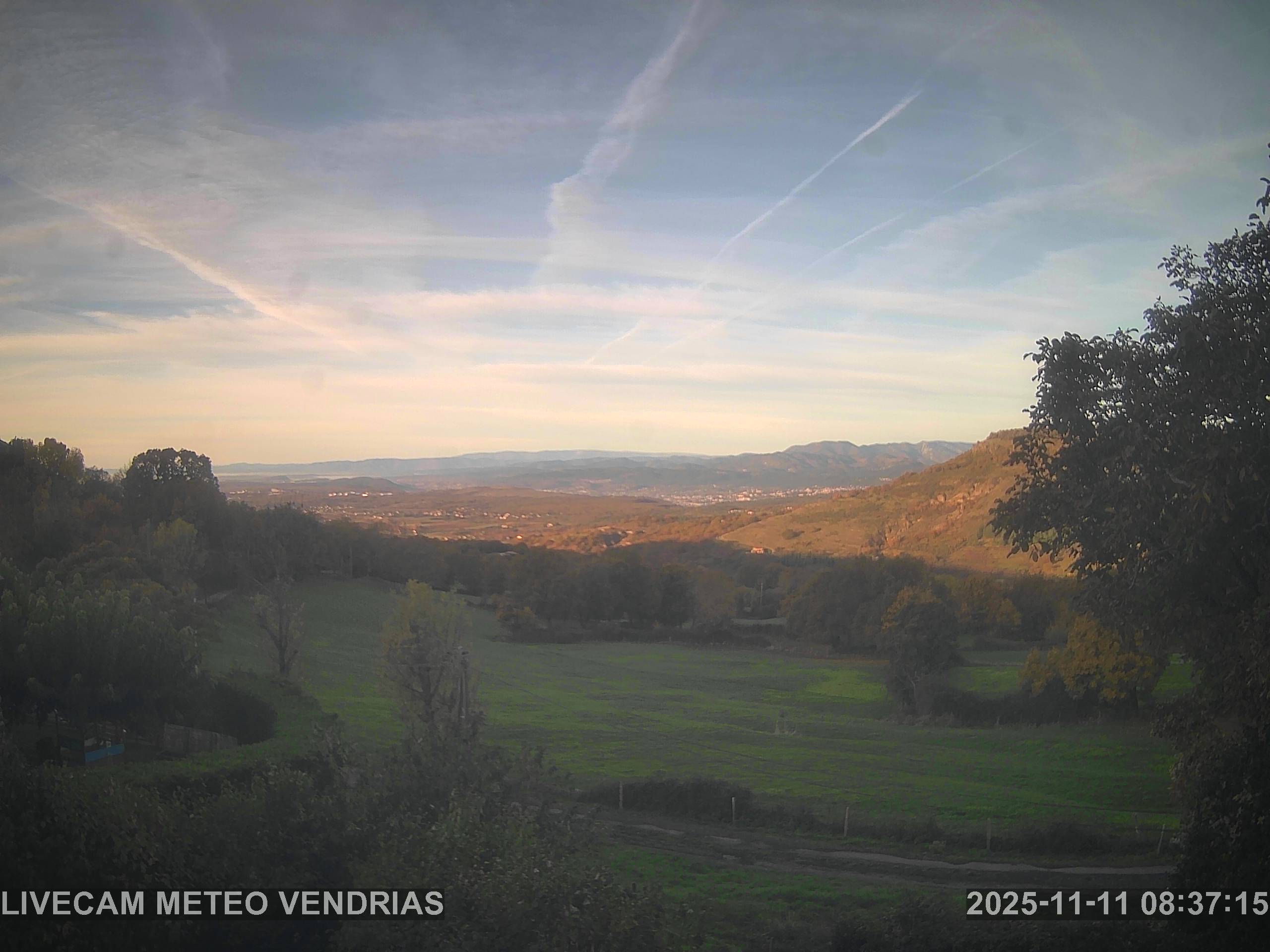 Vue de la webcam de Vendrias (07)