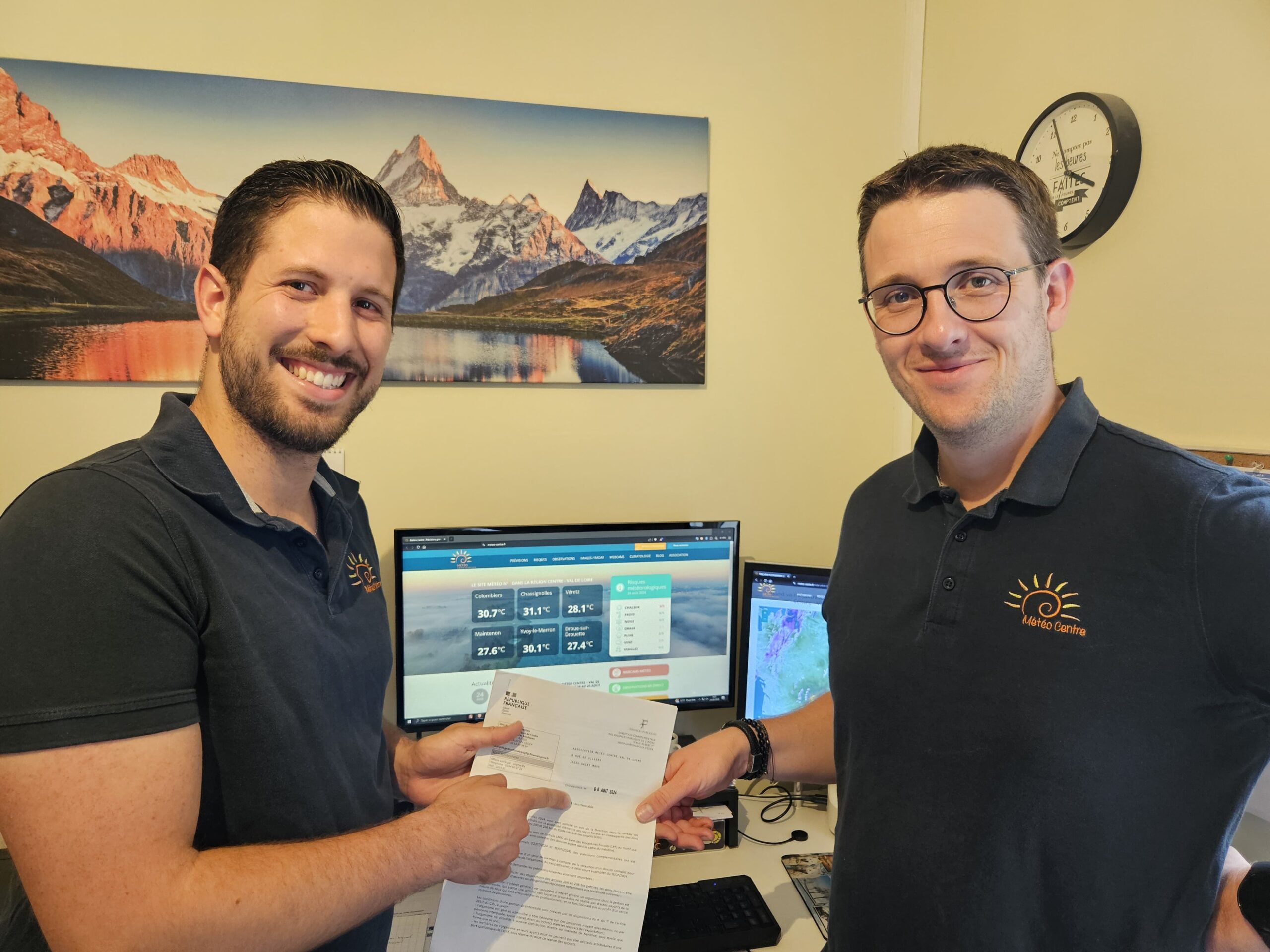 L’ASSOCIATION MÉTÉO CENTRE – VAL DE LOIRE RECONNUE D’INTÉRÊT GÉNÉRAL !