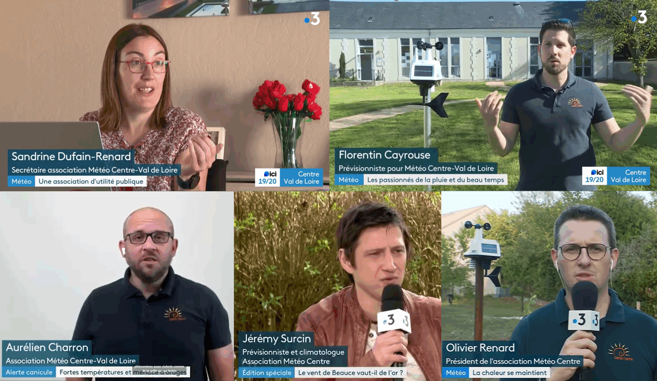 [PARTENARIAT] TROISIÈME ANNÉE POUR MÉTÉO CENTRE VAL DE LOIRE & FRANCE 3 CVDL