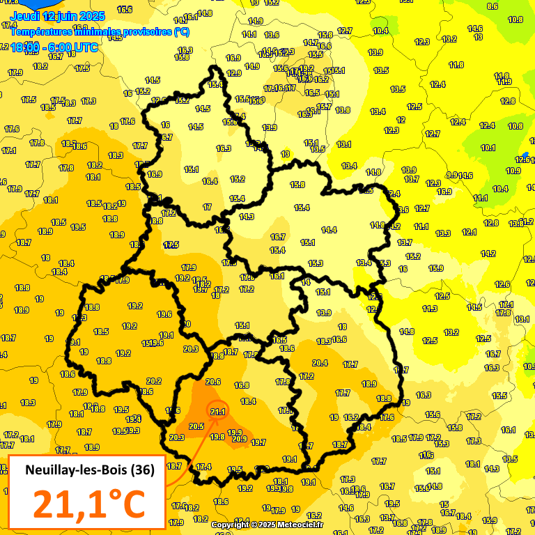 [CHALEUR] Première nuit tropicale avant la mi-juin sur une partie du Centre – Val de Loire