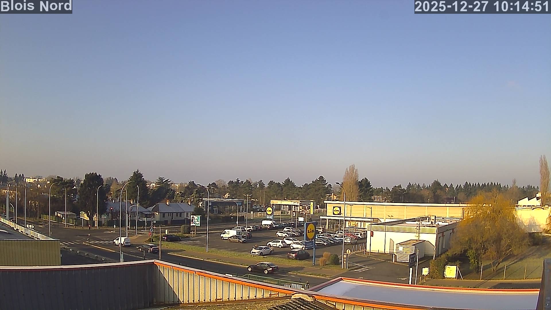 Vue de la webcam météo de Blois - Nord (41)